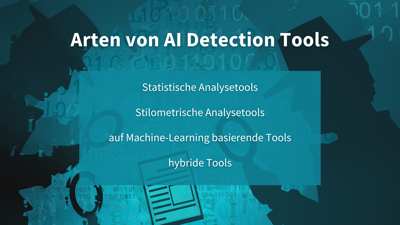 Arten von AI Content Detection Tools